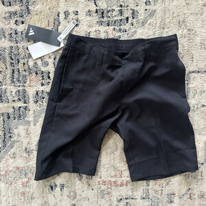 Boys Adidas Golf Shorts M Black